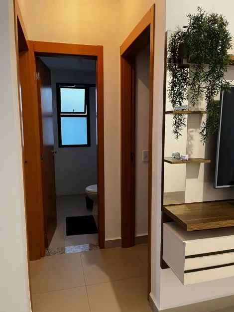 Apartamento mobiliado de 3 quartos para alugar no Condomínio Edifício Residencial Monterrey, 56 m², Jardim Olhos D`Água em Ribeirão Preto