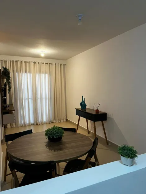 Apartamento mobiliado de 3 quartos para alugar no Condomínio Edifício Residencial Monterrey, 56 m², Jardim Olhos D`Água em Ribeirão Preto