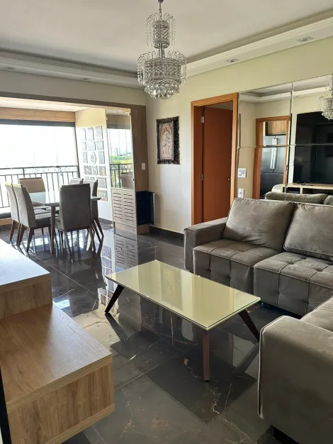 Apartamento mobiliado para alugar de 3 quartos no Edifício Província de Roma, 90,15 m² no Jardim Nova Aliança em Ribeirão Preto
