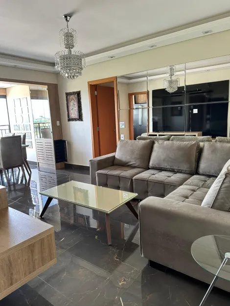 Apartamento mobiliado para alugar de 3 quartos no Edifício Província de Roma, 90,15 m² no Jardim Nova Aliança em Ribeirão Preto