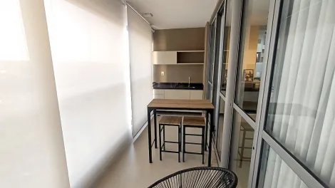 Apartamento mobiliado de 1 quarto para alugar no Edifício Fiúsa One, 51,37 m², Jardim Santa Ângela em Ribeirão Preto